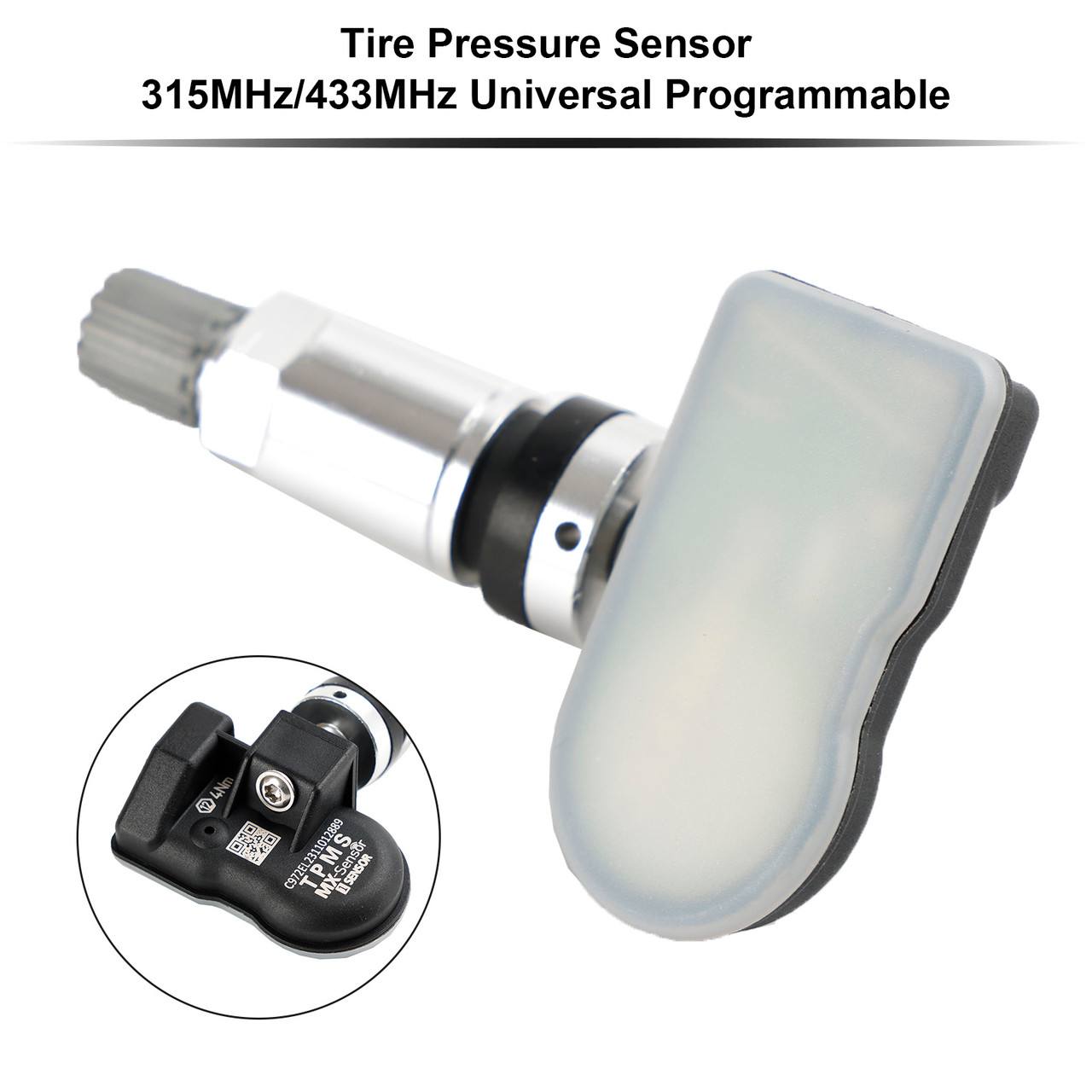 MX-Sensor 315 & 433MHz Programmable TPMS Universal Tire pressure Sensor