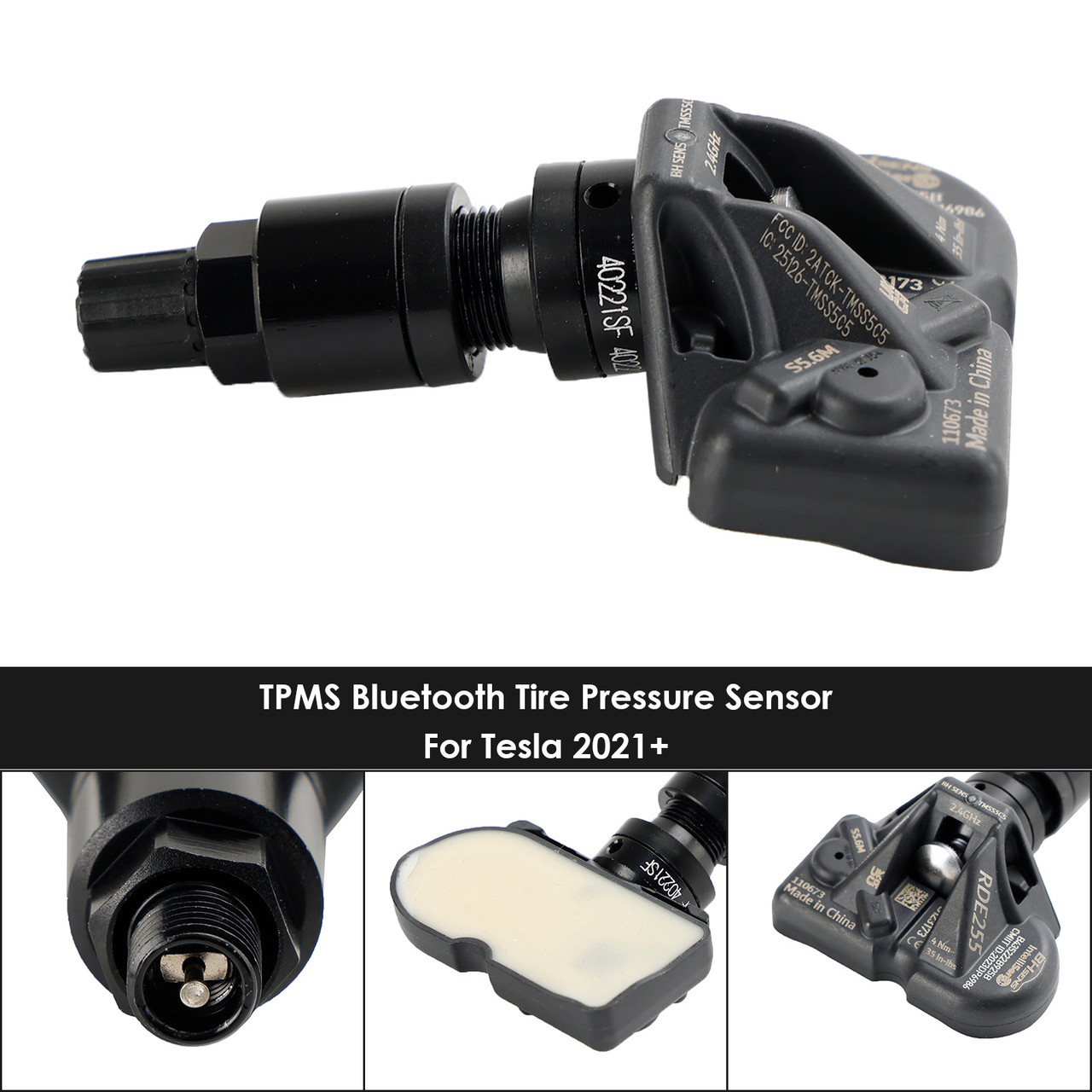 TPMS Bluetooth Tire Pressure Sensor 1490701-01 For Tesla Model S 3 X Y 2021+