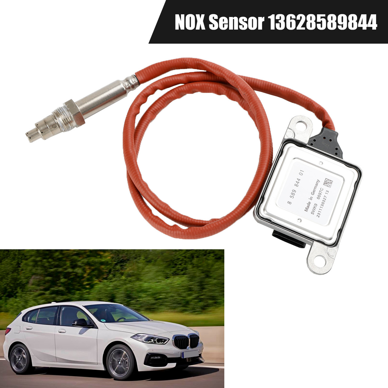 Rear Position 2 Nox Sensor 13628589844 For BMW 328d X3 X5 2016 2017