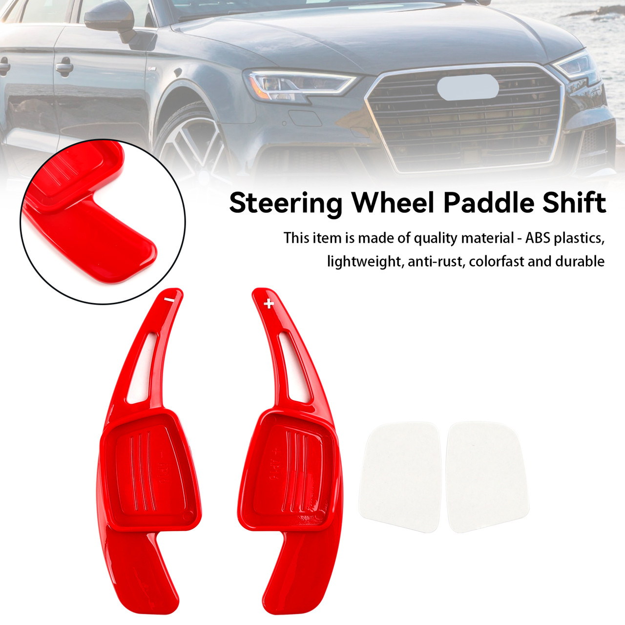 Accessories For Audi A3 A4 A5 S3 S5 Q5 Q7 Steering Wheel Shift Paddle  Extension