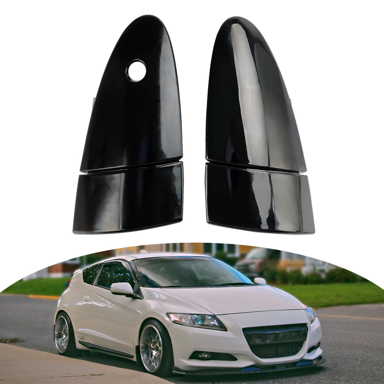 Pair Left & Right Outer Door Handles 72181-SZT-003 For Honda 2011