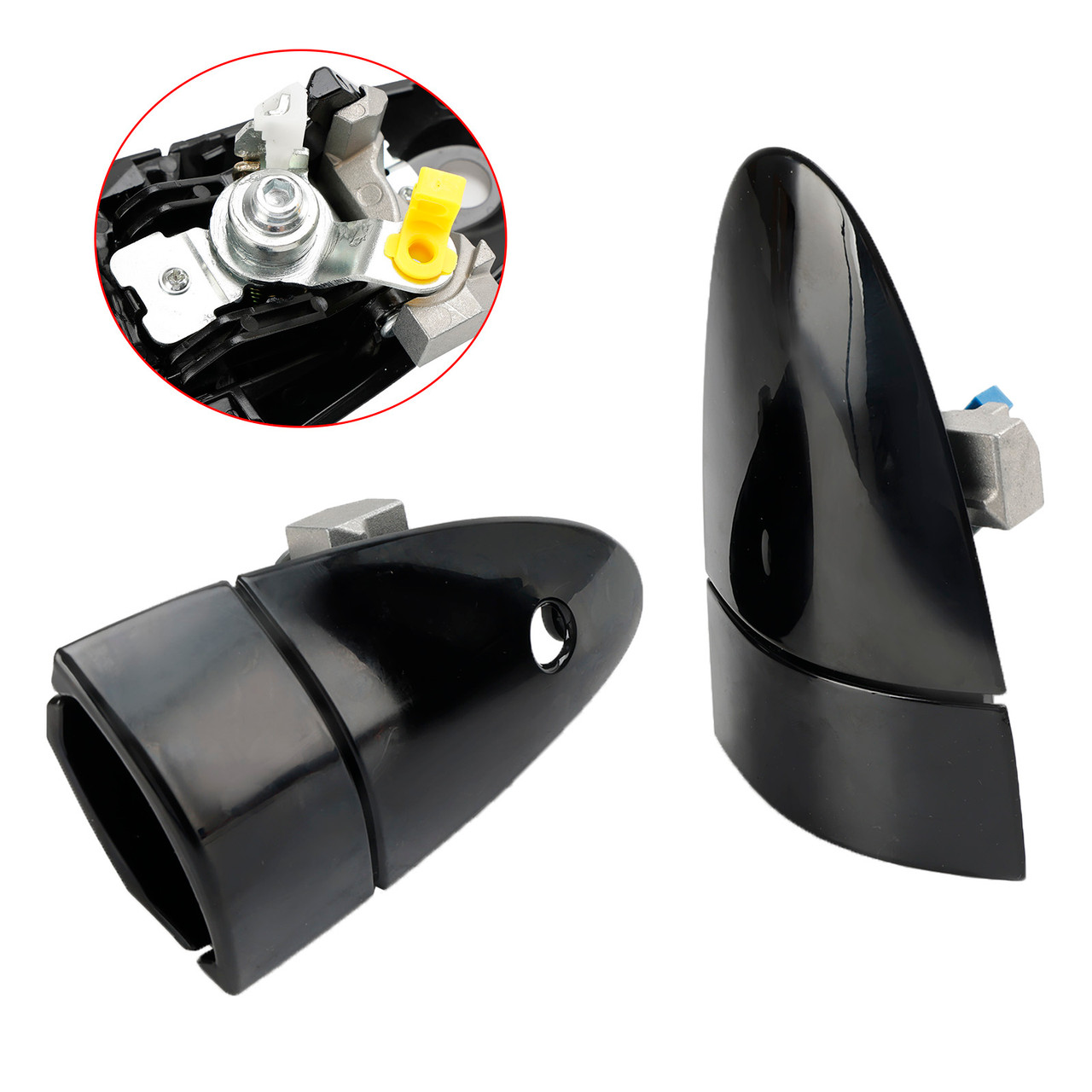 Pair Left & Right Outer Door Handles 72181-SZT-003 For Honda 2011