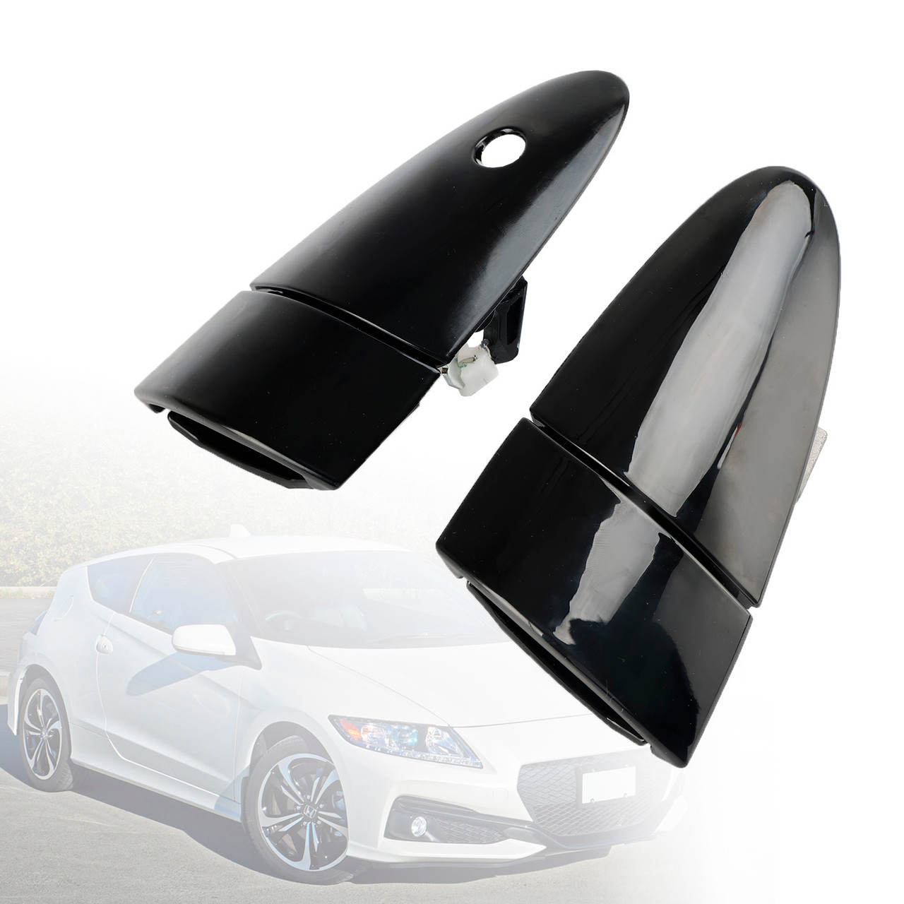 Pair Left & Right Outer Door Handles 72181-SZT-003 For Honda 2011