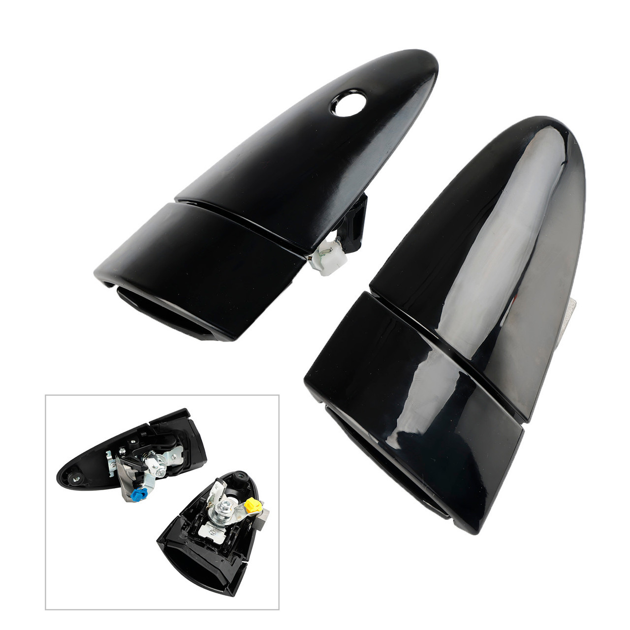 Pair Left & Right Outer Door Handles 72181-SZT-003 For Honda 2011