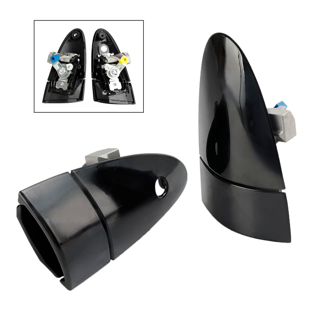 Pair Left & Right Outer Door Handles 72181-SZT-003 For Honda 2011