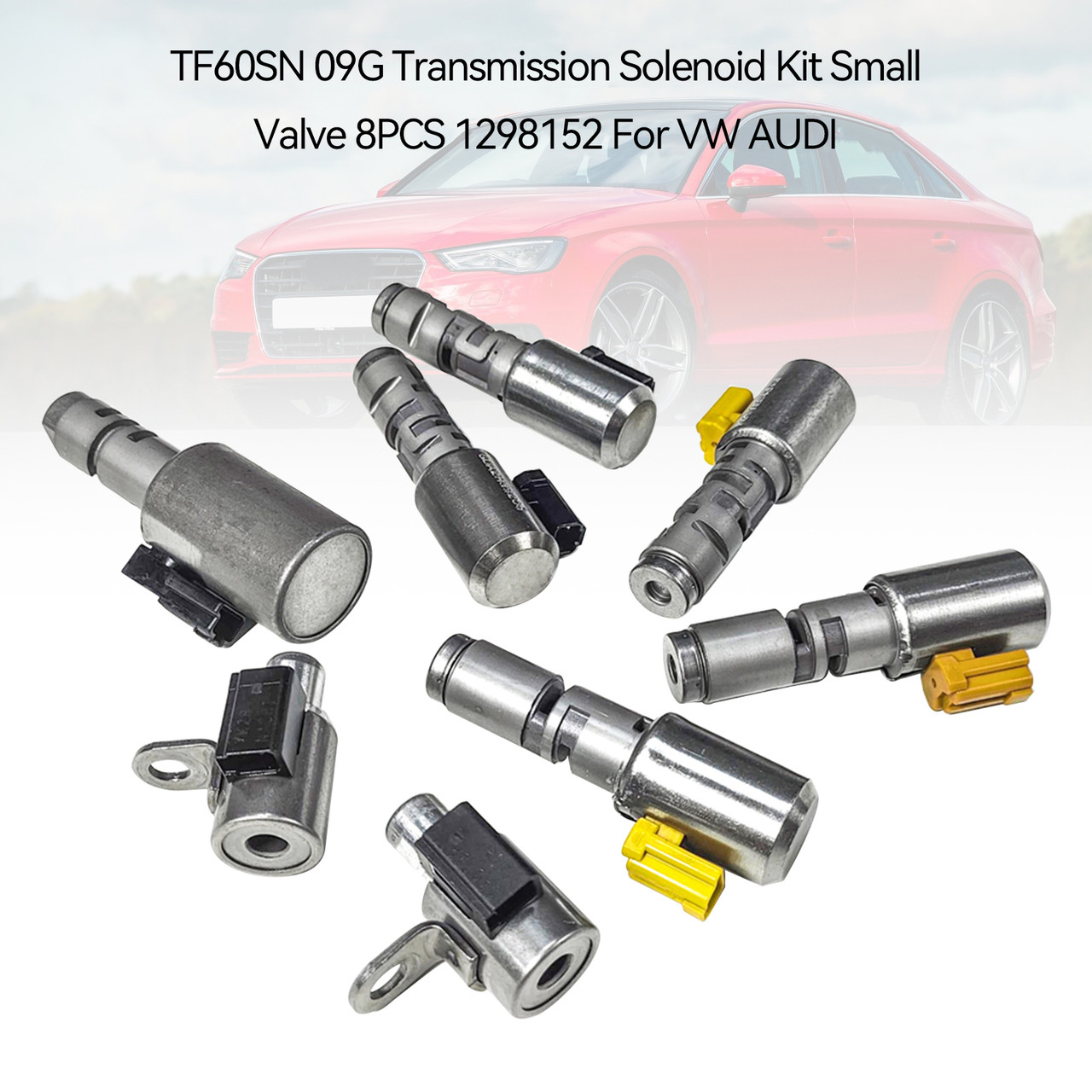 TF60SN 09G Transmission Solenoid Kit Small Valve 6PCS 1298152 For