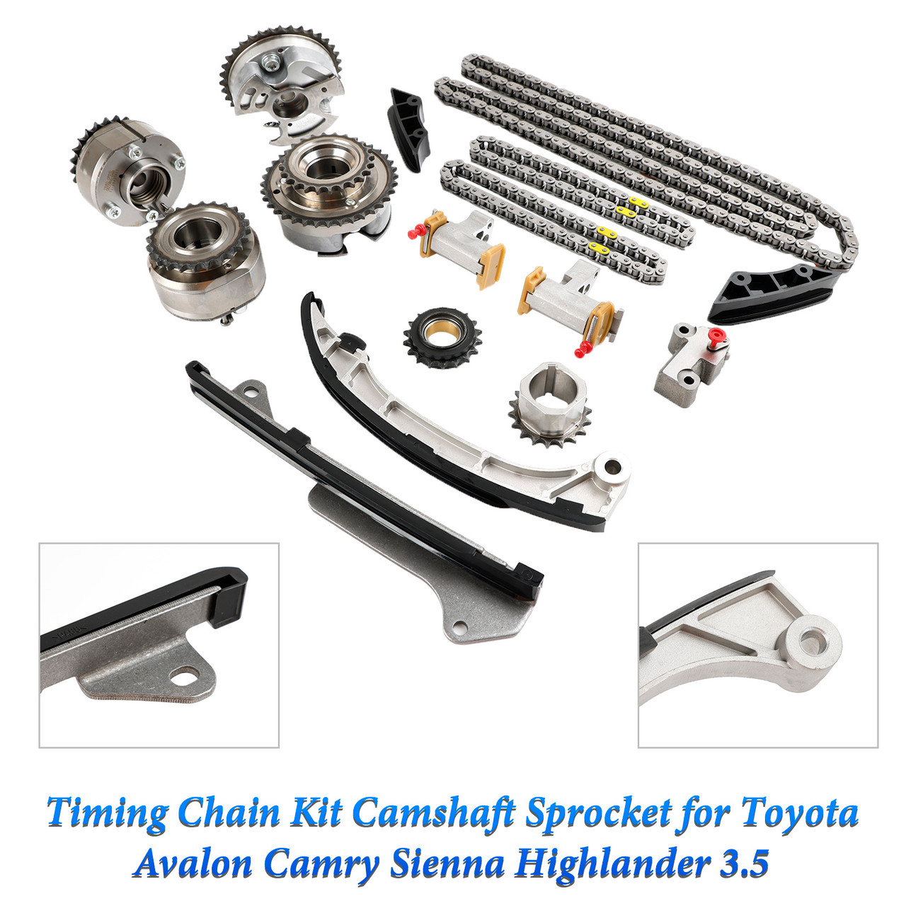 Timing Chain Kit Camshaft Sprocket for Toyota Avalon Camry Sienna Highlander 3.5