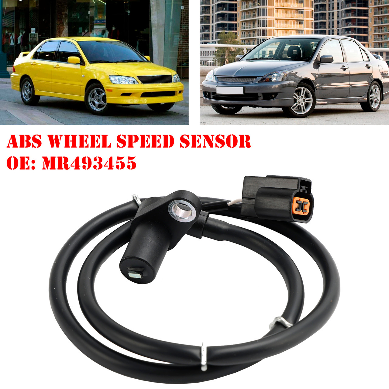 ABS Wheel Speed Sensor Rear Left For Mitsubishi Lancer Evo 2.0 16V MR493455