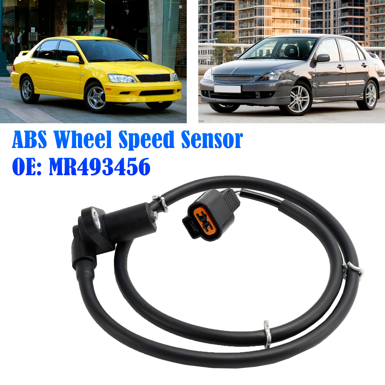 ABS Wheel Speed Sensor Rear Right For Mitsubishi Lancer Evo 2.0 16V MR493456