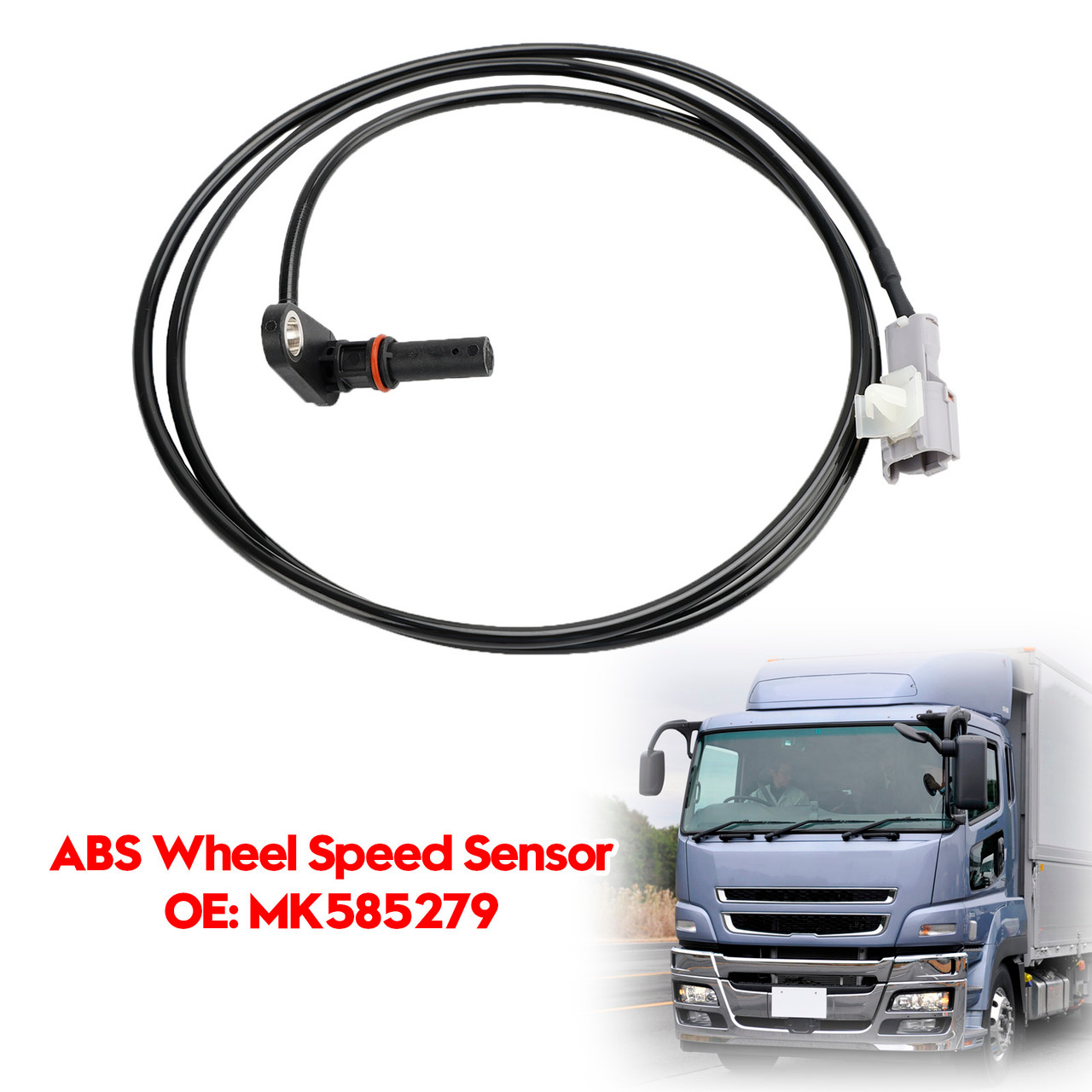 ABS Wheel Speed Sensor Rear Left For Mitsubishi Fuso Canter 3.0 MK585279