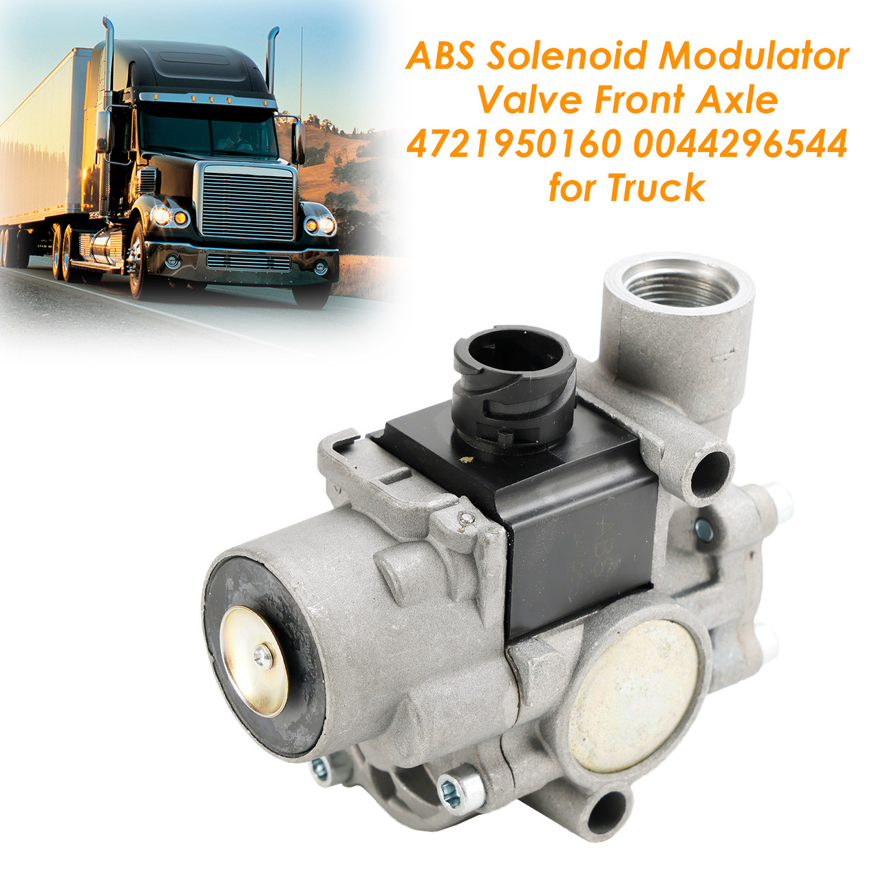 ABS Solenoid Modulator Valve Front Axle 4721950160 0044296544 for Truck