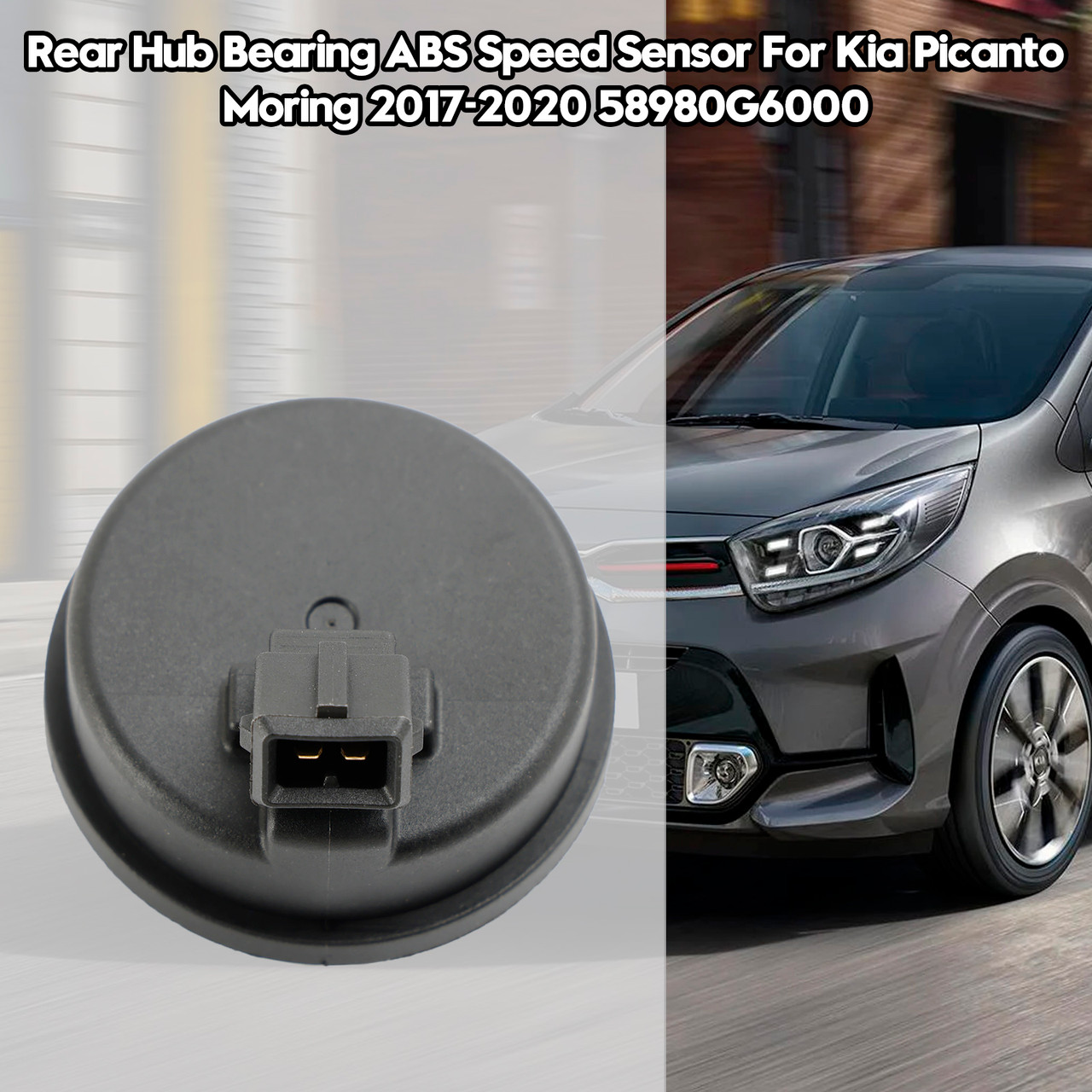 Rear Hub Bearing ABS Speed Sensor For Kia Picanto Moring 2017-2020 58980G6000