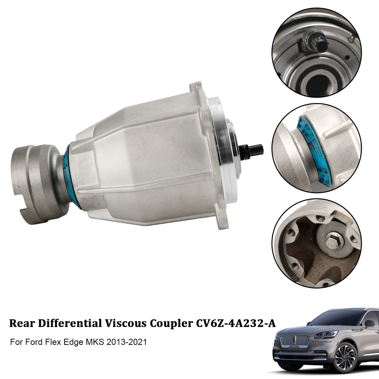 Rear Differential Viscous Coupler CV6Z-4A232-A For Ford Flex Edge