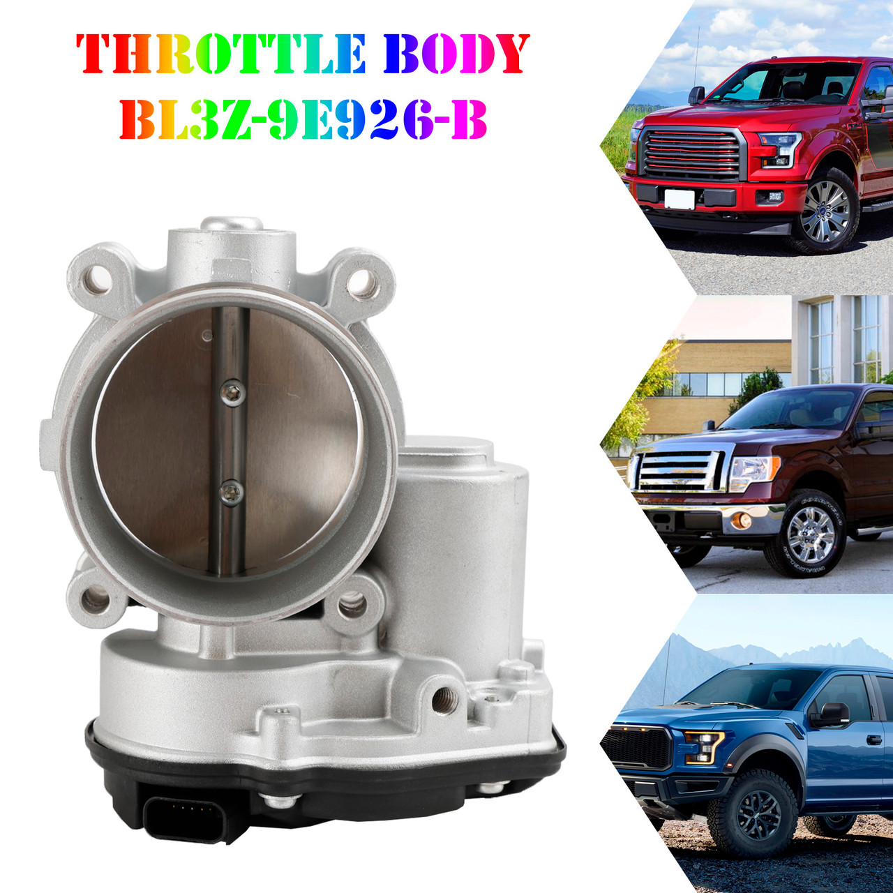 Throttle Body BL3Z-9E926-B For Ford F-150 with 3.5L V6 Ecoboost Engine 2011-2016