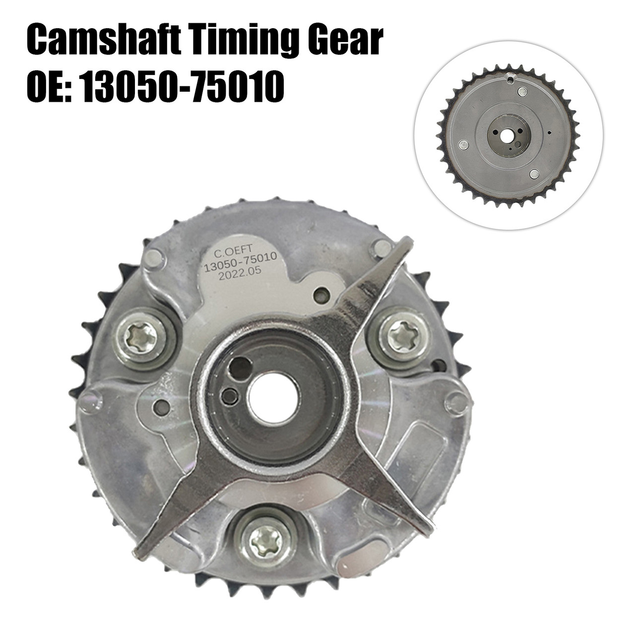 Camshaft Timing Gear 13050-75010 for Toyota Tacoma 05-12 4Runner 2010 2TR 2.7L