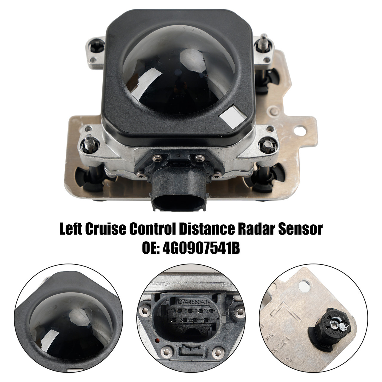 Left Cruise Control Distance Radar Sensor 4G0907541B For Audi A6 A7 2016-2018