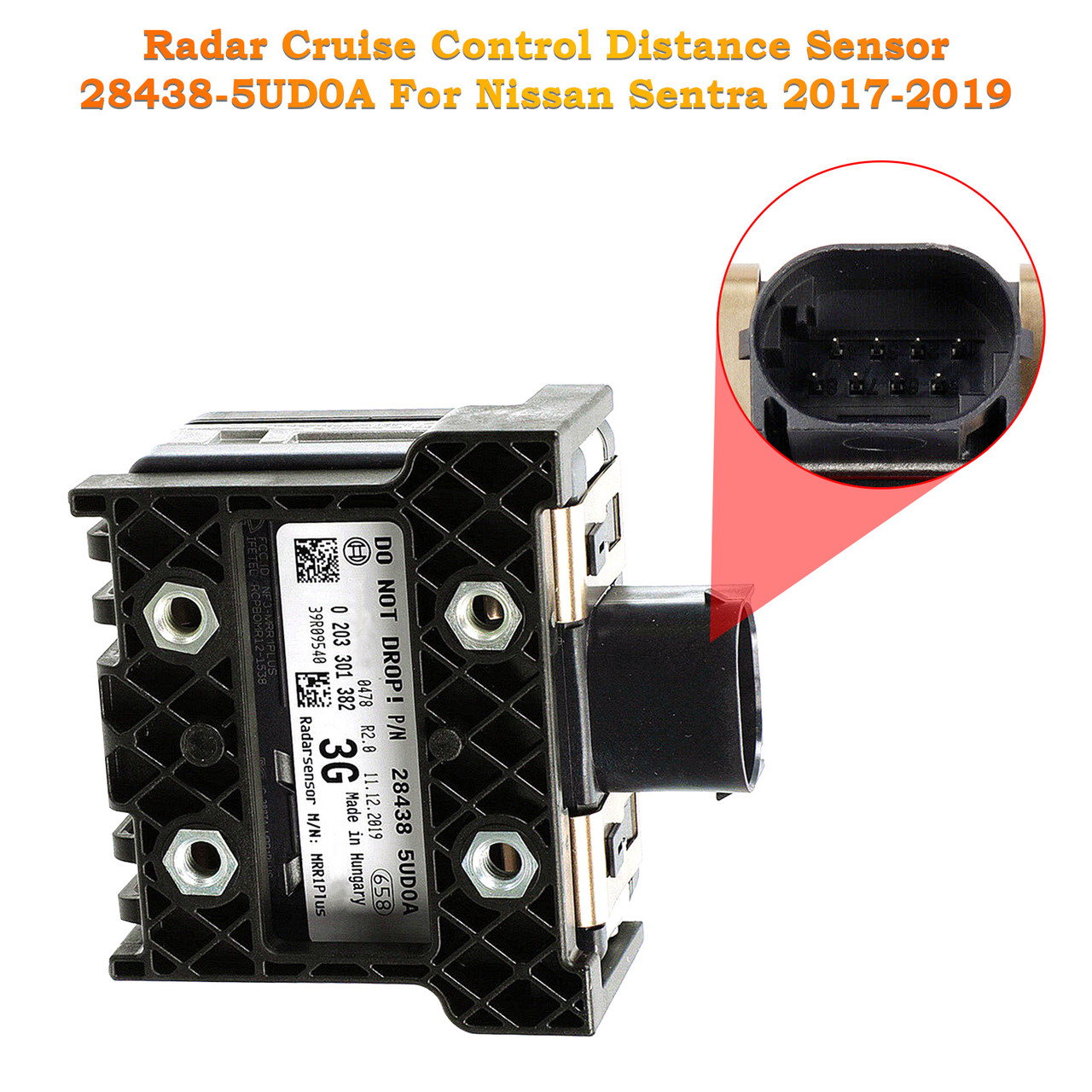 Cruise Control Distance Radar Sensor 28438-5UD0A For Nissan Sentra 2017-2019