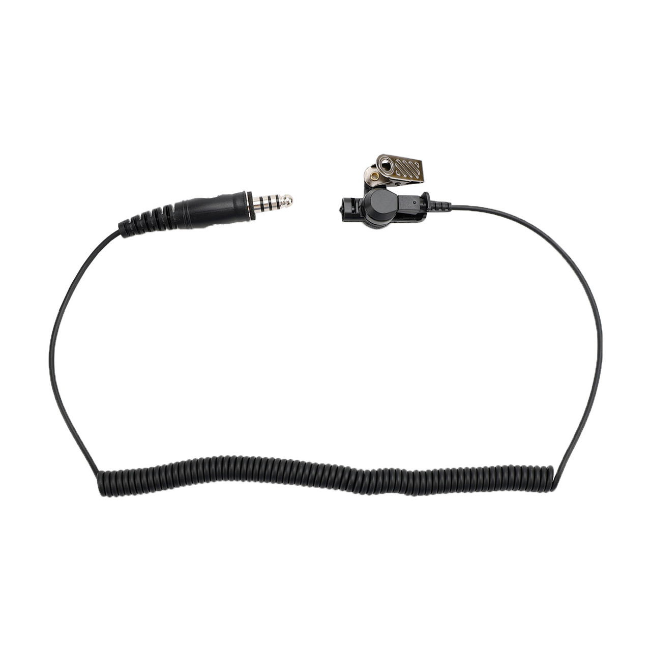 7.1-A3 Single listening Transparent Air Tube Earphone In-ear Air Duct Headset