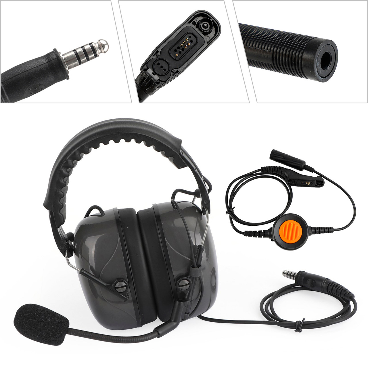 7.1-C5 Adjustable Noise Cancelling Headset For XPR6300 XPR6350 XPR6380 XPR6500