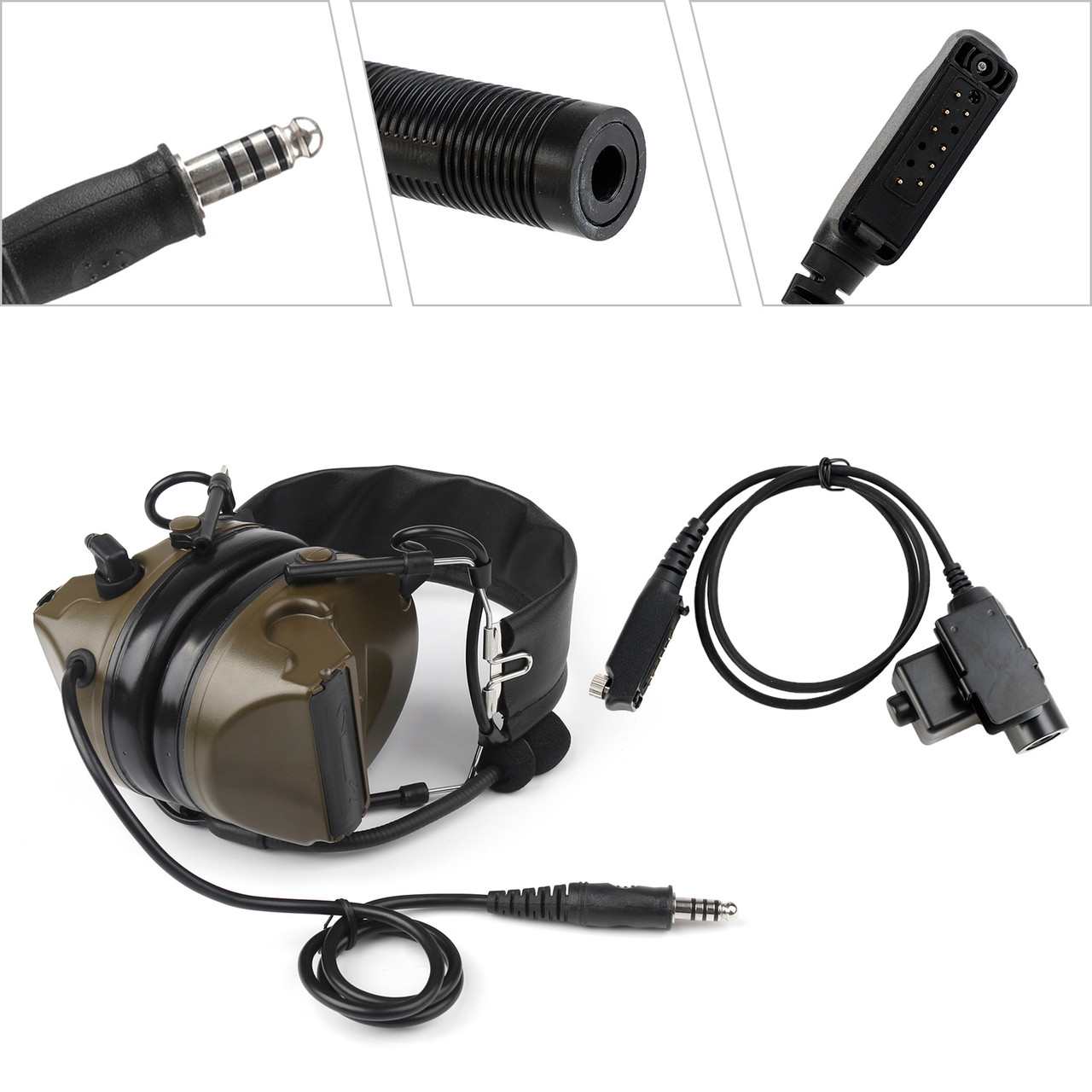 Z Tactical H50 Headset For Sepura STP8000 STP8030 STP8035 STP8038 STP8040