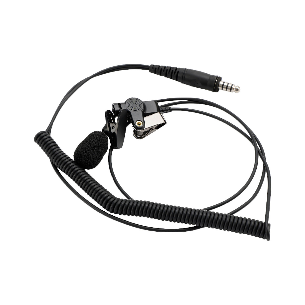 7.1-A3 Transparent Air Tube Headset with Mic For Sepura STP8000 STP8030 STP8035