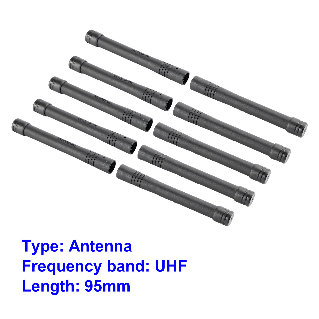 10x Car Radio 95mm UHF Antenna for Vertex VX-160 VX-400 VX-231 VX-428 Radio