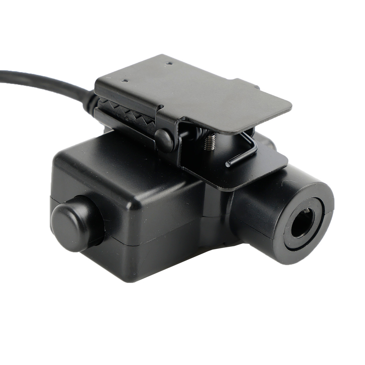 7.1-C7 Rear Mount Big Plug Tactical Headset For Hytera PD600 PD602 PD602g PD605