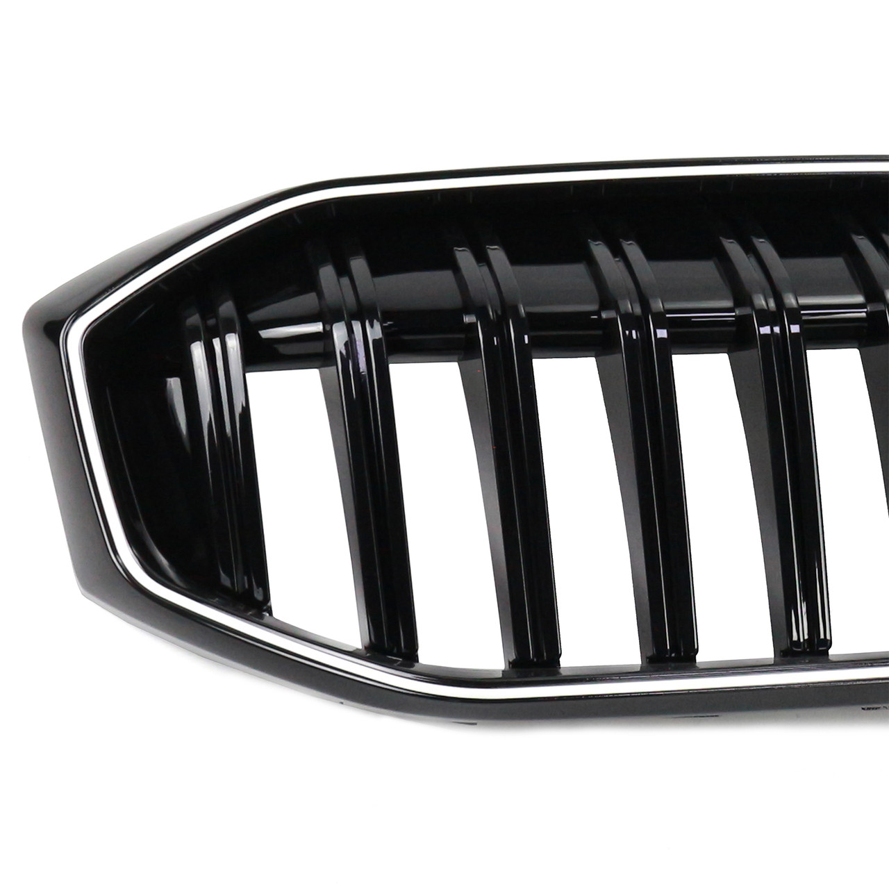 Gloss Black Front Kidney Grille Mesh Fit BMW 3 Series G20 G28 2023-2024