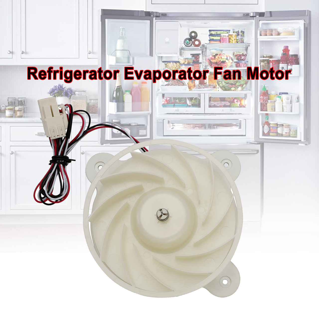 DC 12V Refrigerator Evaporator Fan Motor Replacement For Samsung ARES2120RA