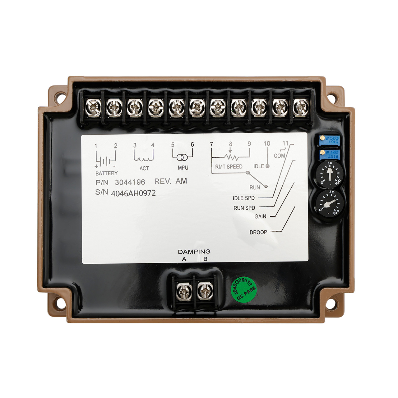 EFC3044196 Replacement For Cummins Electronic Speed Controller Governor