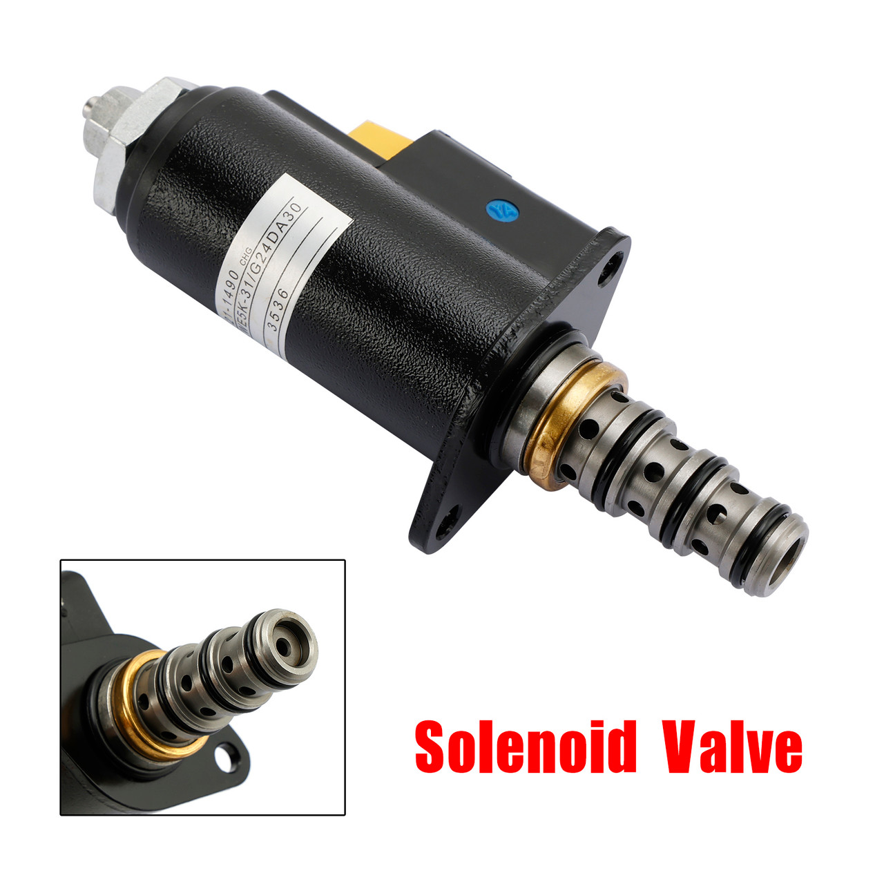 その他 Cats 121-1490 1211490 Rotary Solenoid Valve For CAT E320B E320C E320D