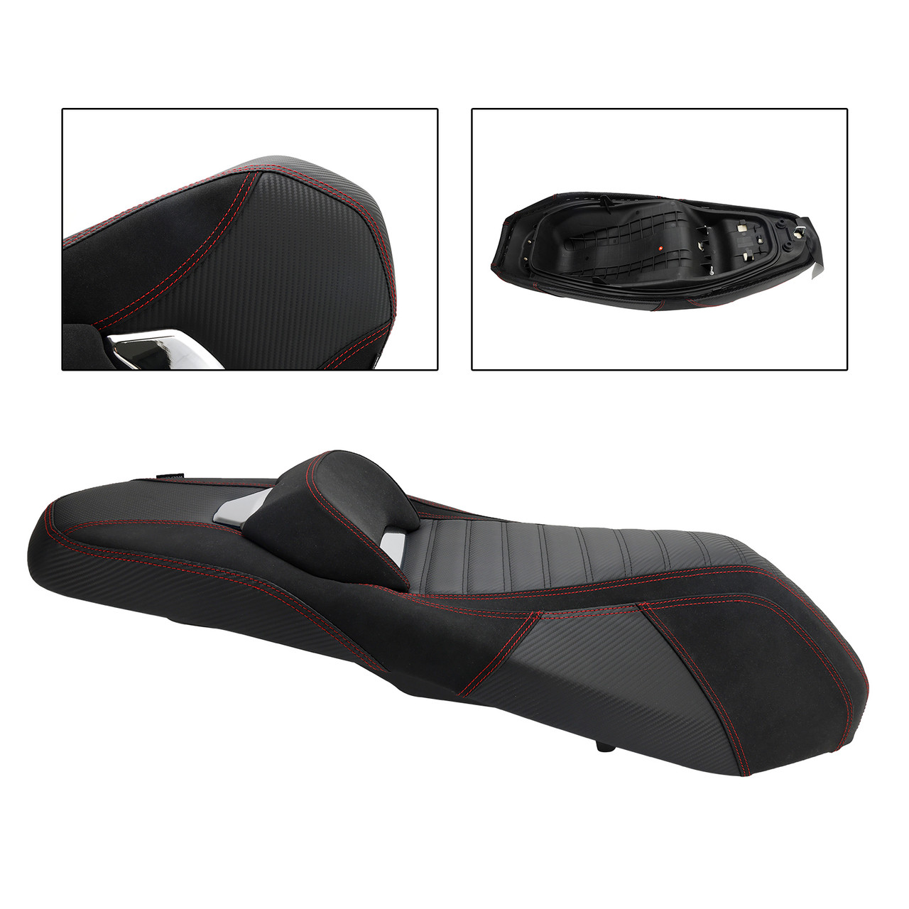 Front Rider Seat Driver Cushion Pu Red Fit For Honda Adv160 Adv 160 2022-2023