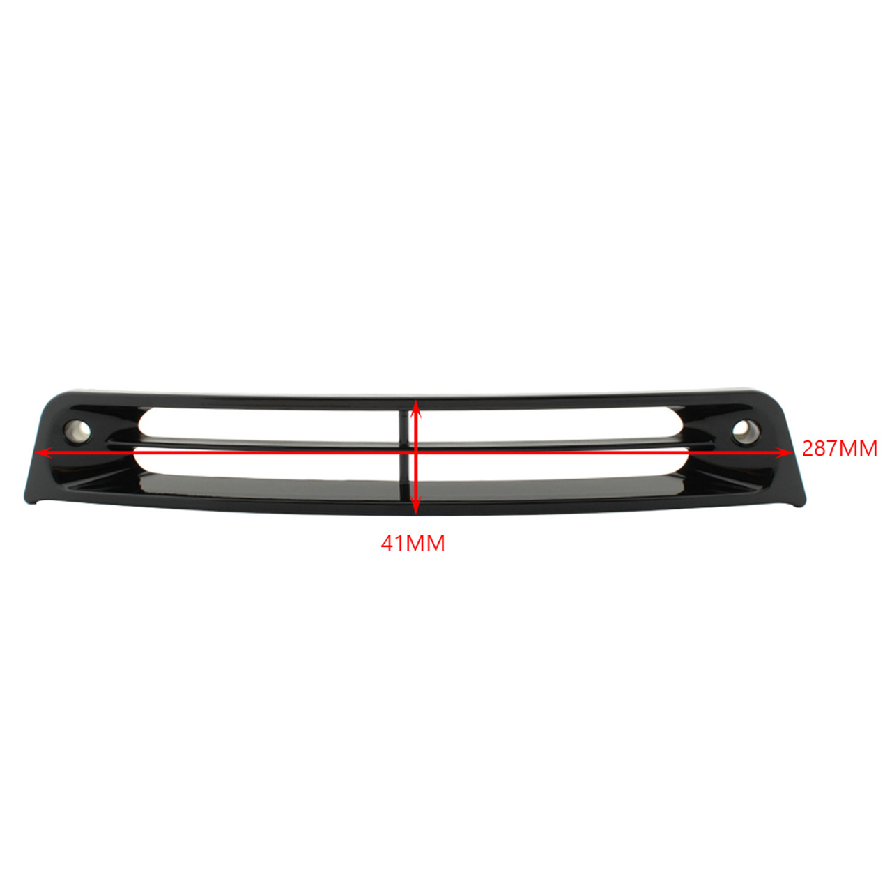 Lower headlight grille Vent fairing For Honda Goldwing GL1500 1988-2000 Black