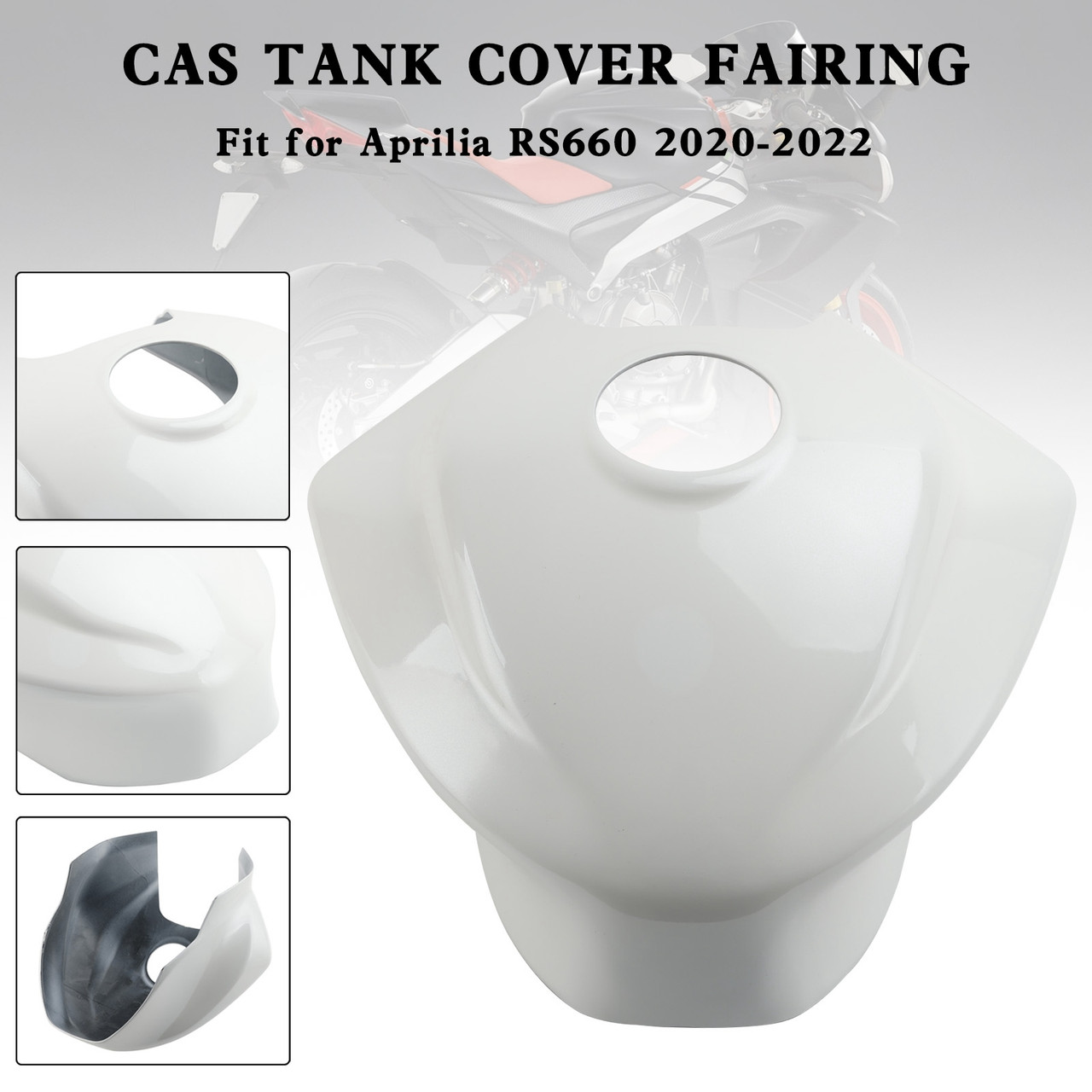 Gas Tank Cover Guard Fairing Protector For Aprilia RS 660 RS660 2020-2022 White