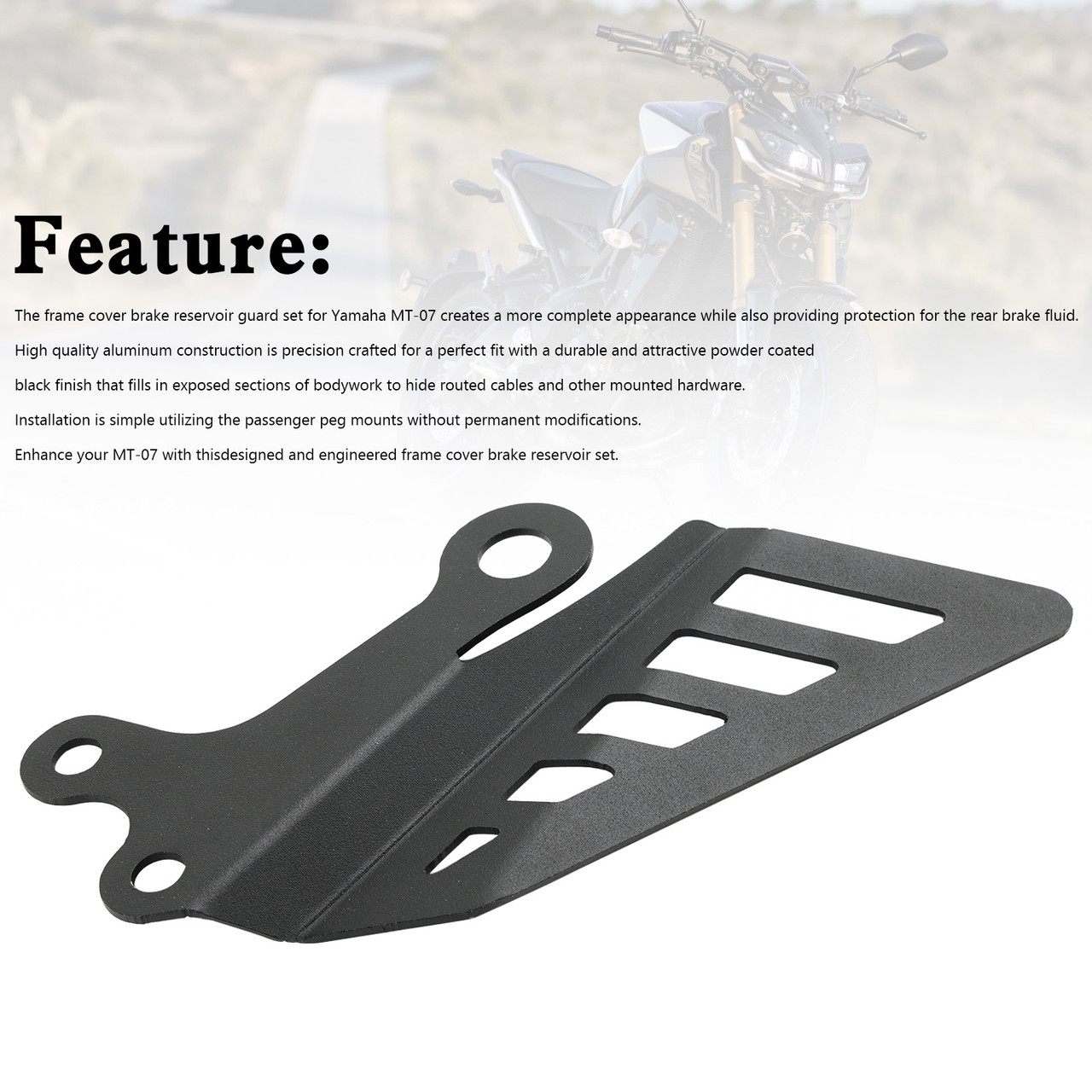 Accelerator Control Protector Frame For Yamaha MT-07 FZ07 XSR700 Tracer 700