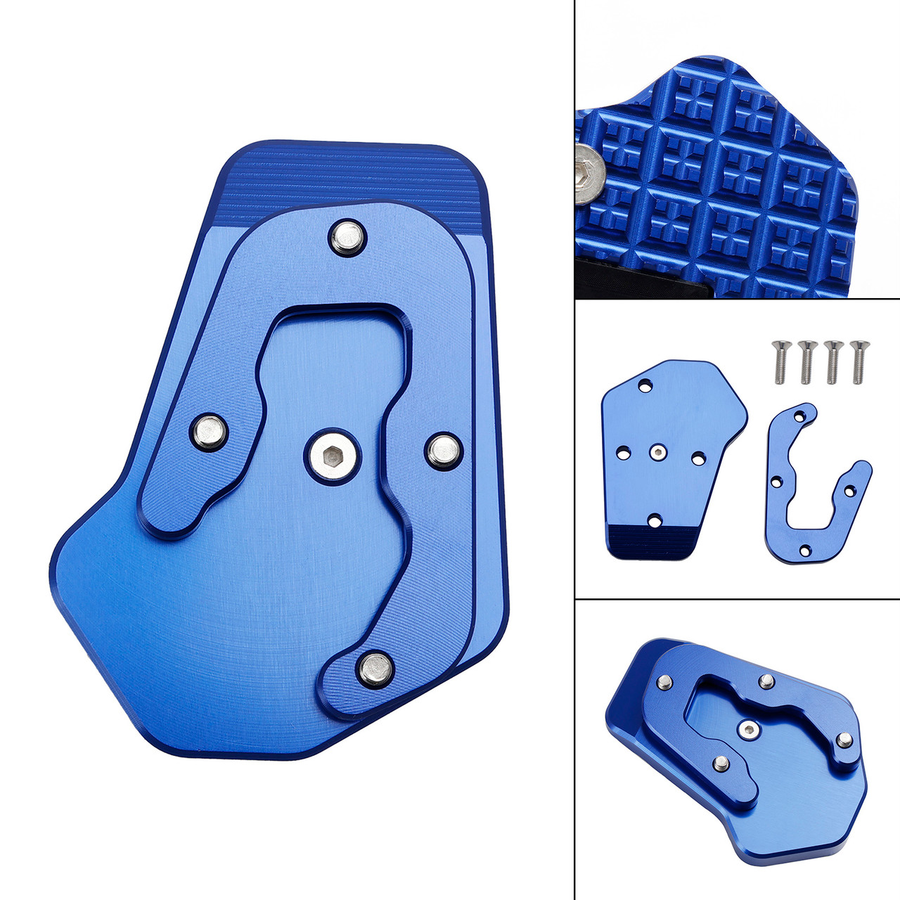 20-21 BMW F900XR Extension Brake Foot Pedal Enlarger Pad Light Cnc Blue