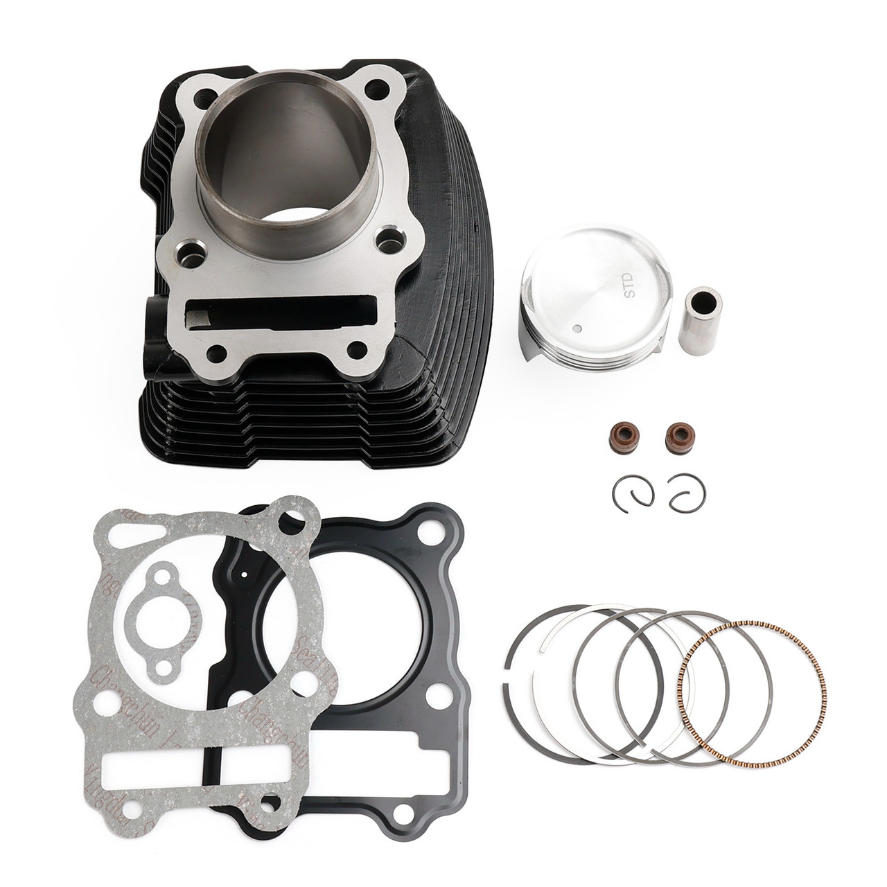 56mm Cylinder Piston Gasket Kit For Suzuki GSX150 Gixxer 155