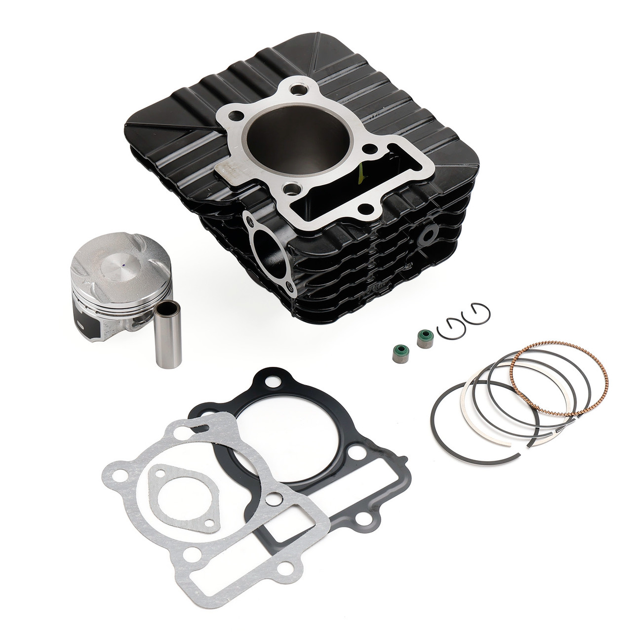 58mm Cylinder Piston Gasket Rings Kit For Bajaj Pulsar 160 NS NS160 2017-2023