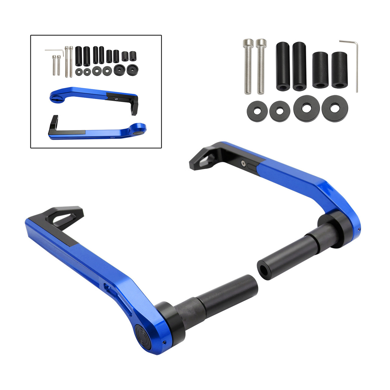 Handguard Hand Protector for 13-20MM handlebar inner diameter and M6 screw hole BLUE