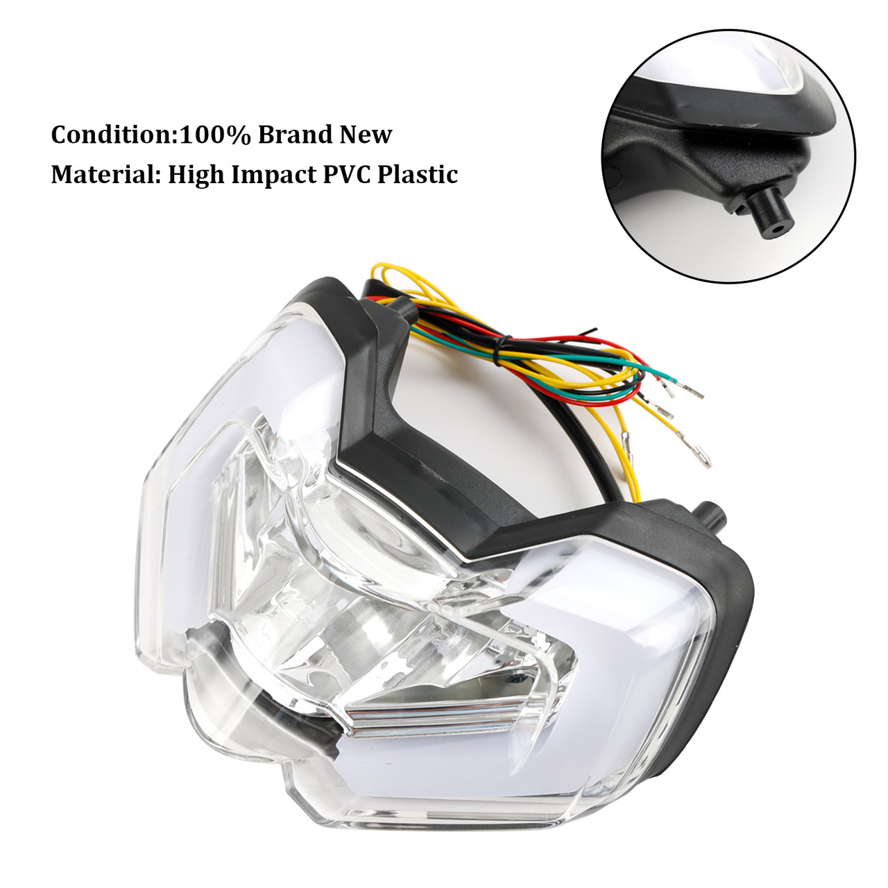 Tail Light Integrated Turn Signals For DUCATI Multistrada V4S V4 110 21-23 Clear
