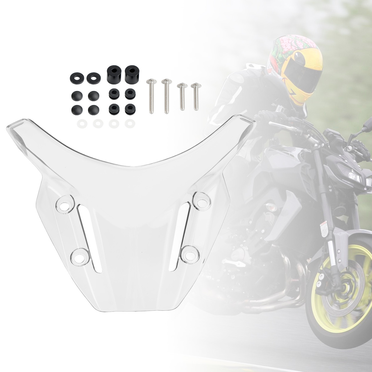ABS Motorcycle Windshield WindScreen fit for YAMAHA MT-09 MT 09 2021-2023 CLE