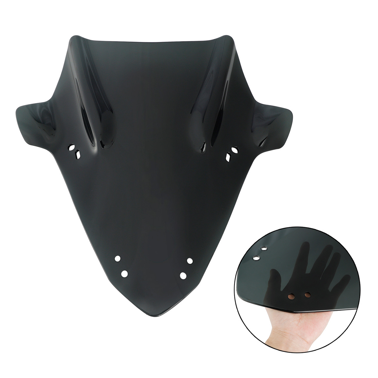 ABS Motorcycle Windshield WindScreen fit for YAMAHA X-MAX 300 2023 BLK