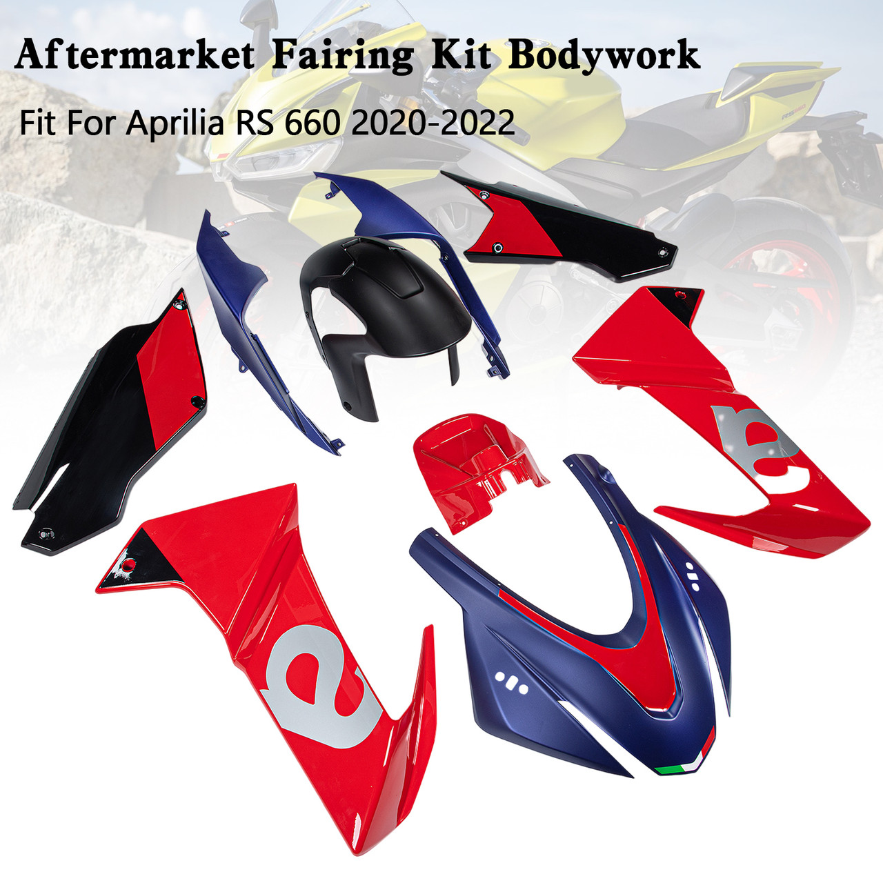 2020-2024 Aprilia RS 660 Amotopart Fairing Kit Generic #6