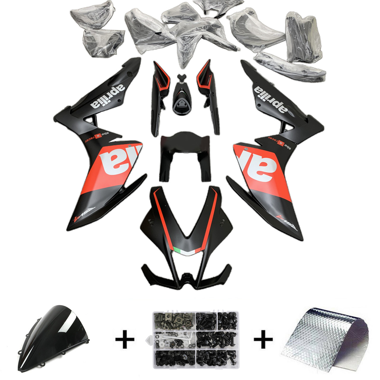 2009-2015 Aprilia RSV4 1000 Amotopart Fairing Kit Generic #122