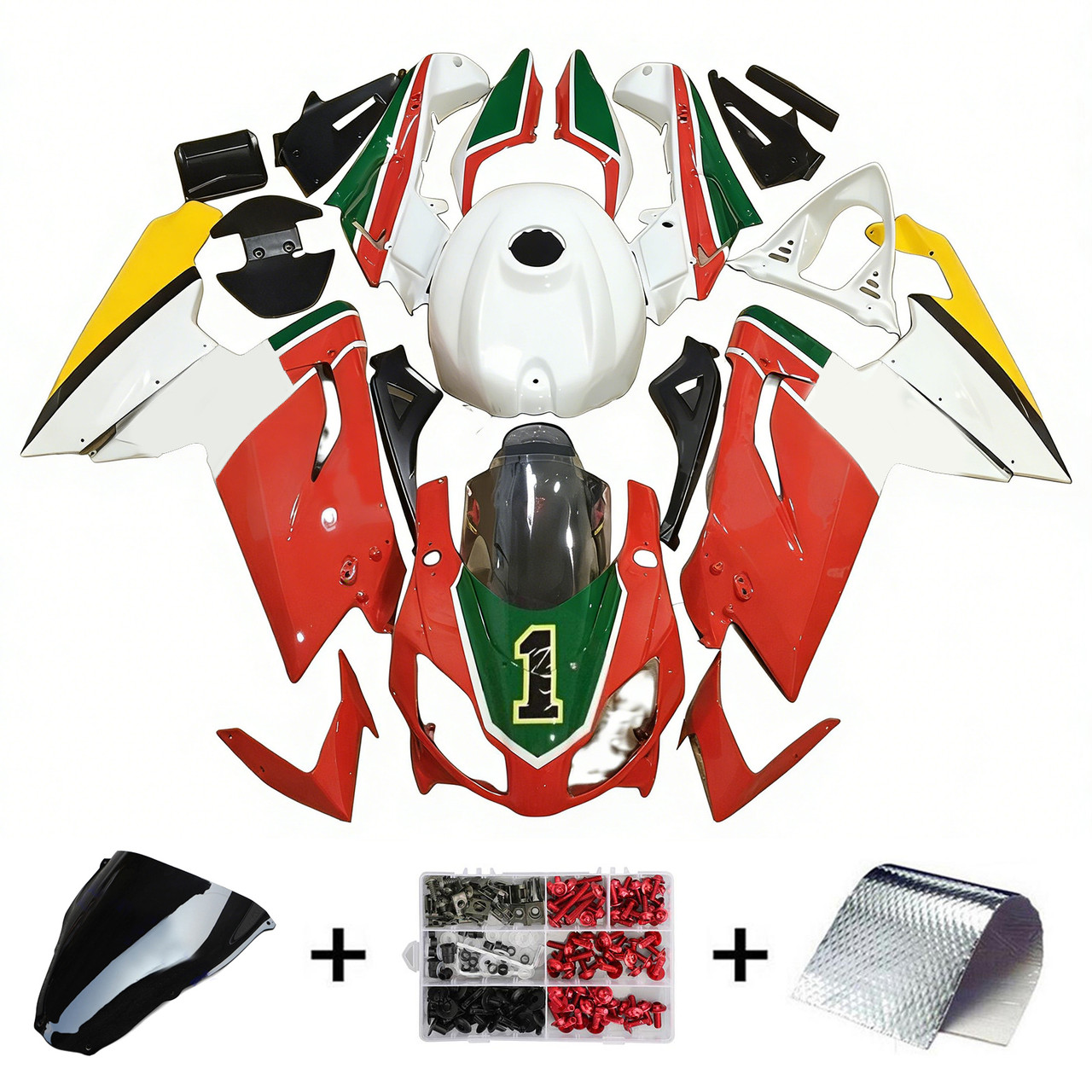 2006-2011 Aprilia RS125 Amotopart Fairing Kit Generic #122