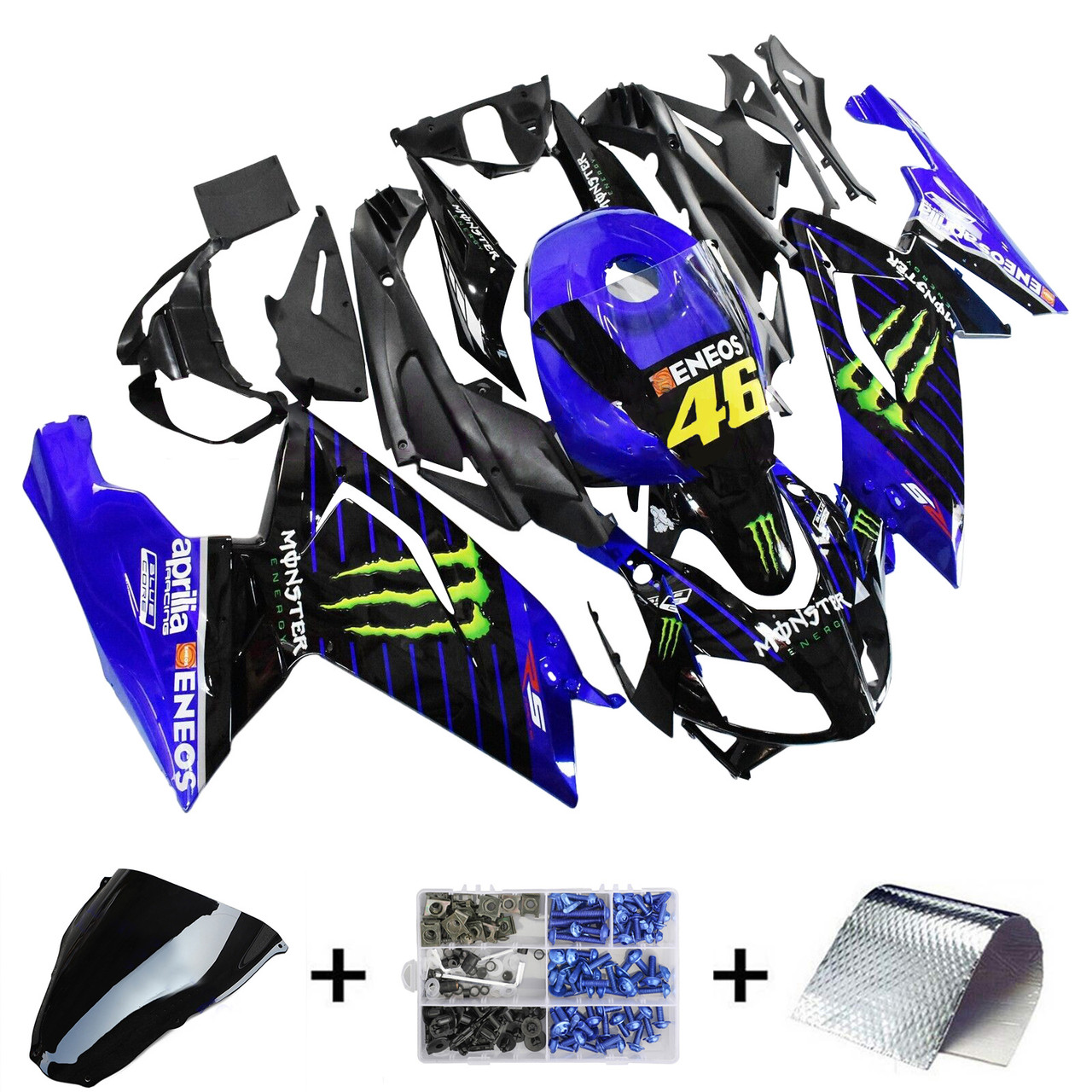 2006-2011 Aprilia RS125 Amotopart Fairing Kit Generic #133