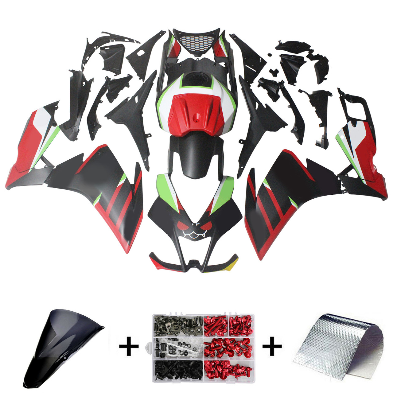 2012-2016 Aprilia RS4 125 50 Amotopart Fairing Kit Generic #114