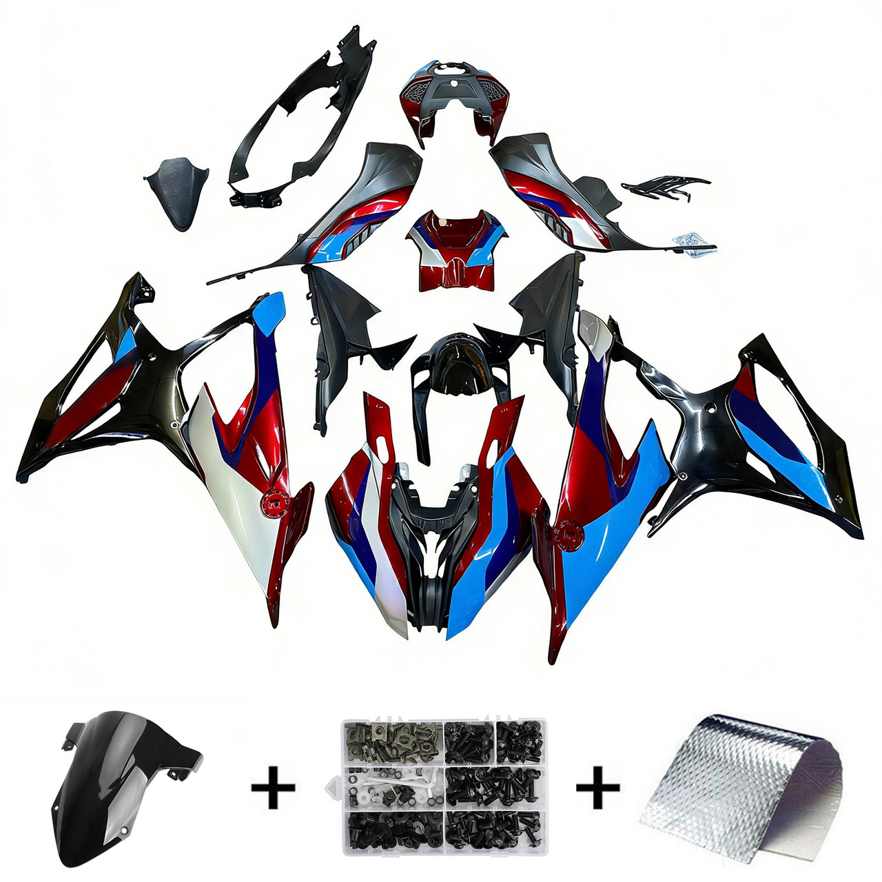 2019-2022 BMW S1000RR M1000RR Amotopart Fairing Kit Generic #5