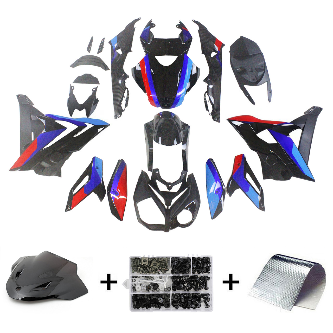 2014-2017 BMW S1000R Amotopart Fairing Kit Generic #107