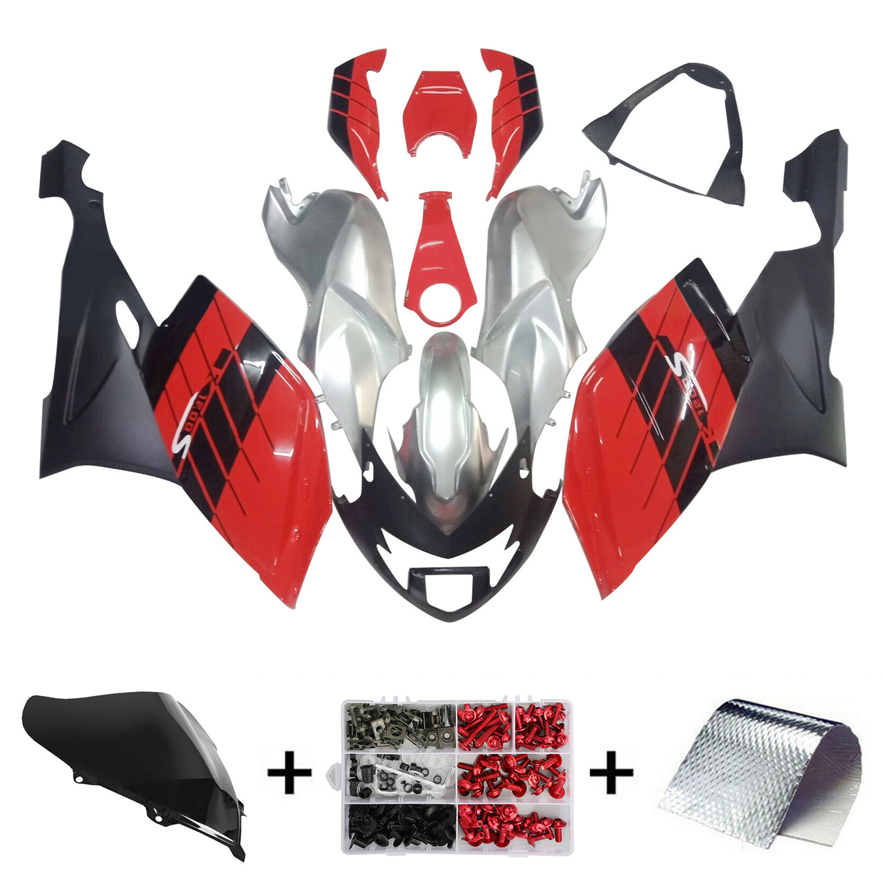 2005-2010 BMW K1200S Amotopart Fairing Kit Generic #122